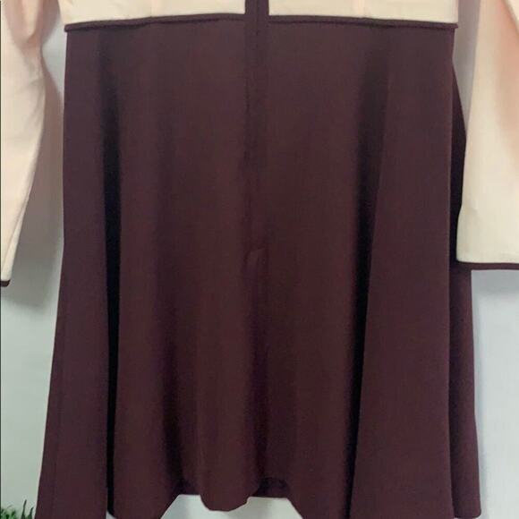 NWOT TED BAKER LONDON TIE NECK SKATER DRESS SIZE 3 - Picture 5 of 9